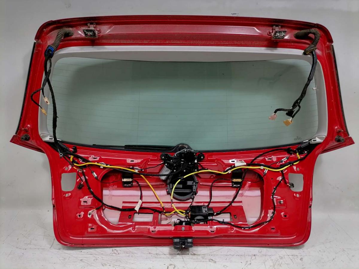 VW Golf V original Heckklappe mit Scheibe LY3D Tornadorot Fließheck BJ04